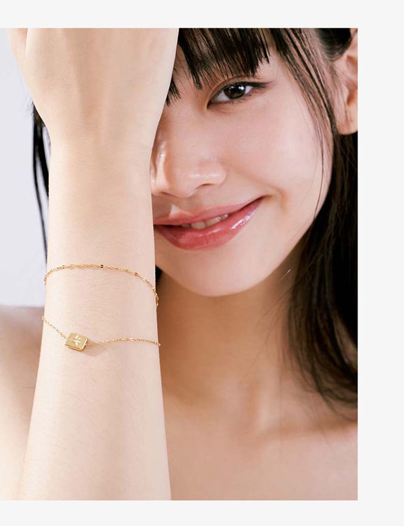 Retro Eight Pointed Double Laer For Women Light Niche Exquisite 2023 New Star And Moon Bracelet Round Brand Hand_voghion.com