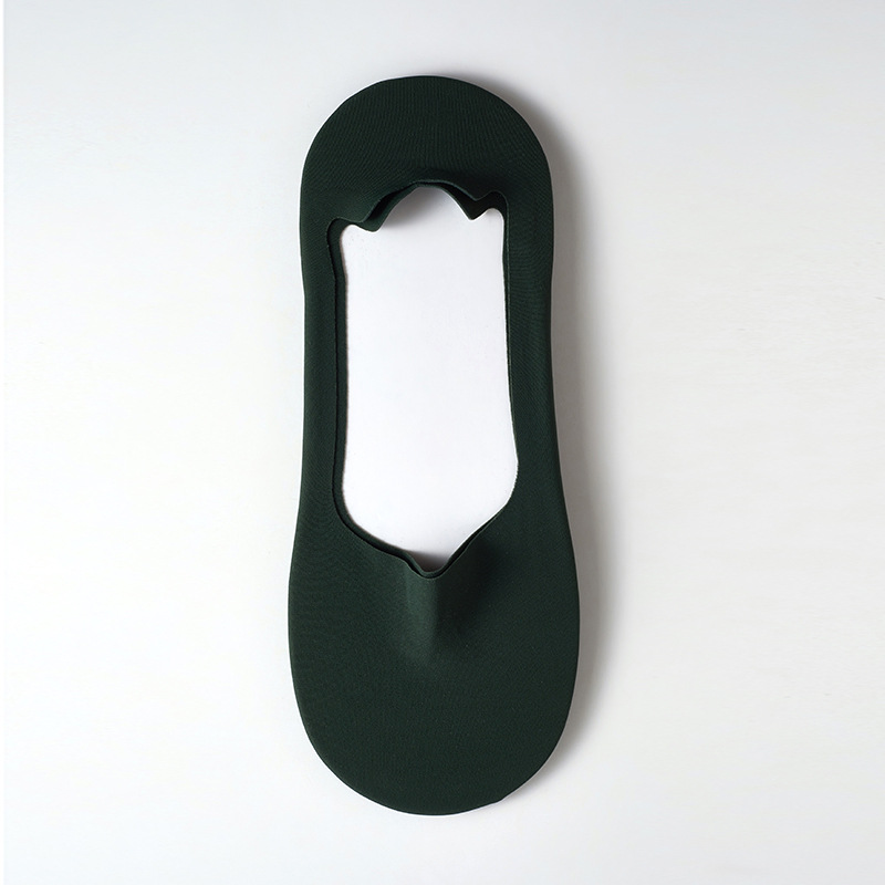 Herenbootje voor de zomer, gemaakt van ijszijde met een dunne katoenen onderkant, ondiep, onzichtbaar, ademend, zweetabsorberend, geurwerend en antislip._voghion.com