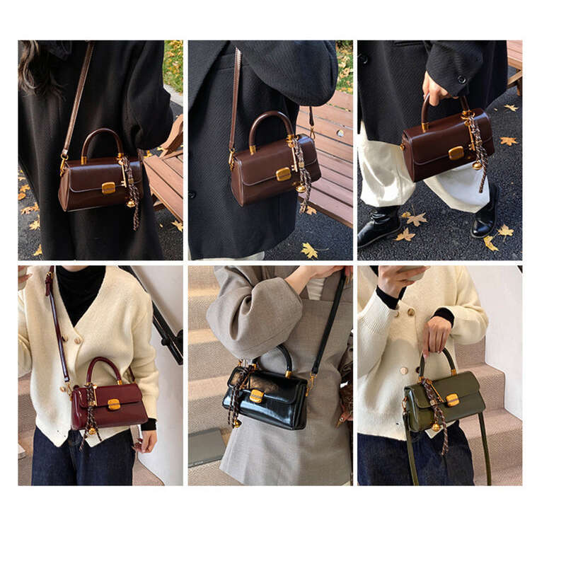 Borsa da donna coreana di alta qualità, invernale, con tracolla, alla moda, piccola borsa quadrata_voghion.com