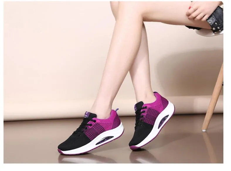 Vendita calda-ballo femminile fantasma passi traspirante trolg basso per aiutare airbag fondo scarpe da ballo_voghion.com