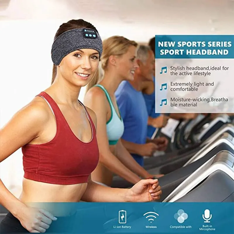 Wireless Sleeping Headband Headphones With Bluetooth Connectivity_voghion.com