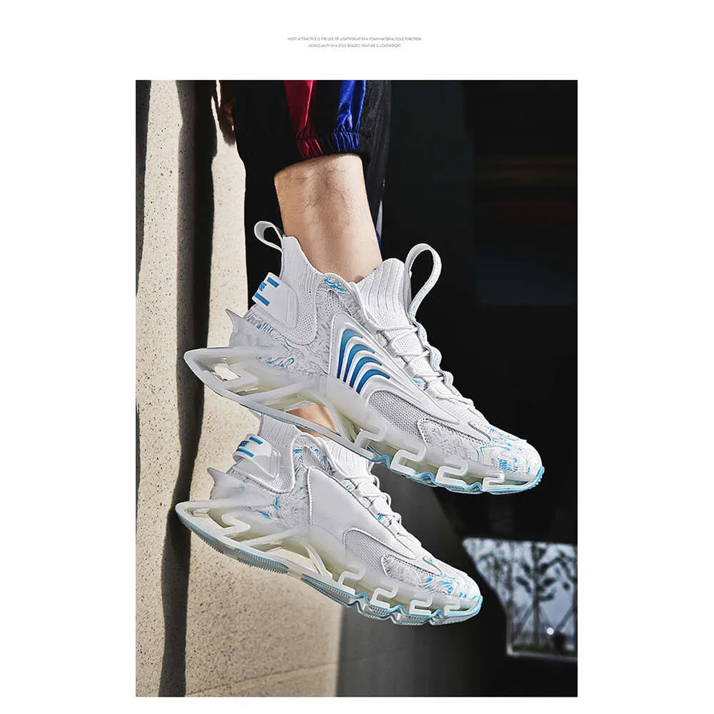 Heren Casual Nieuwe Mode Sport Lente Ademende Shark Blade Schoenen Heren Hoogwaardige Hardloopsneakers Lhshoe_voghion.com