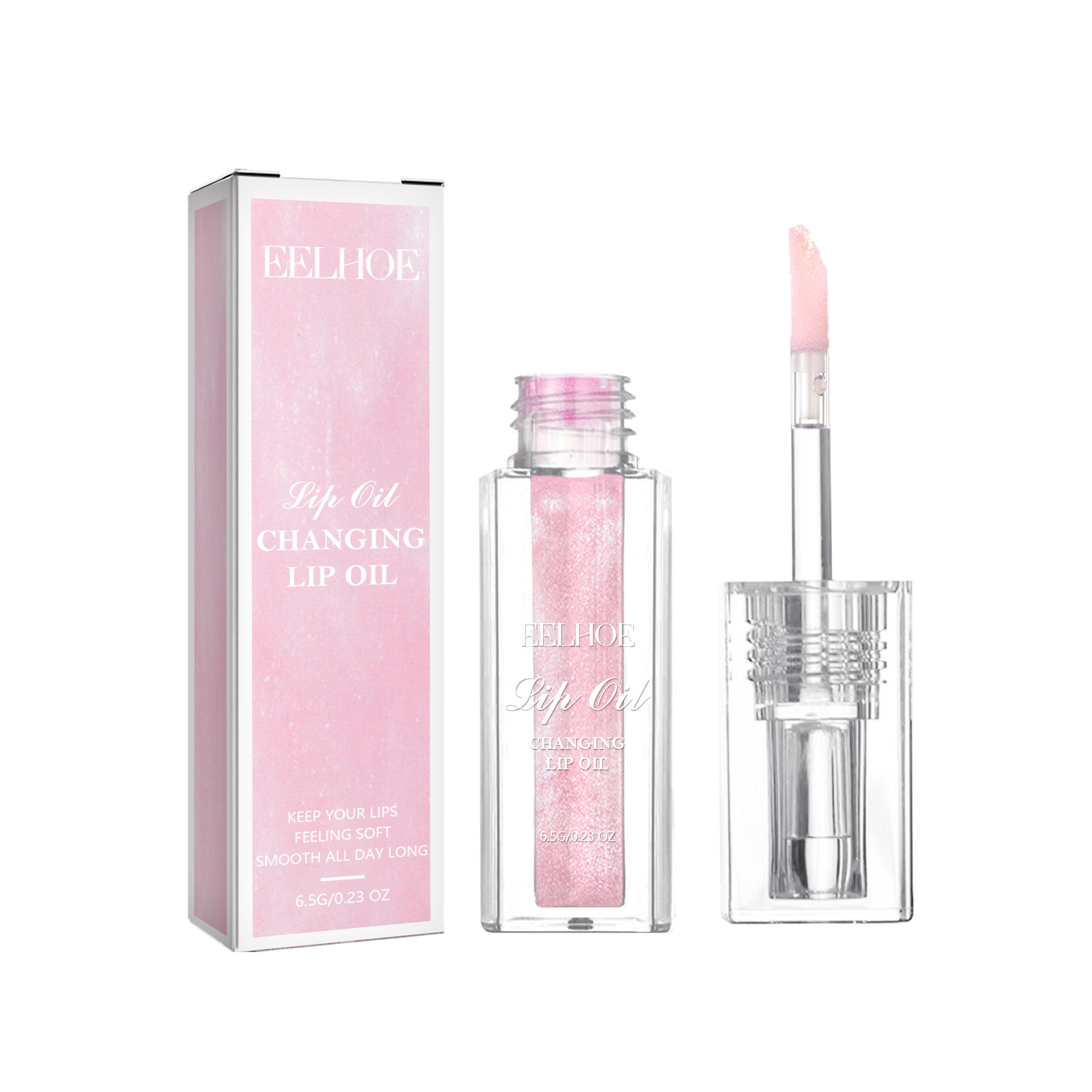 EELHOE Color Changing Lip Protection Oil Lightens išlygina smulkias lūpų raukšleles, drėkina, neleidžia išsausėti,_voghion.com