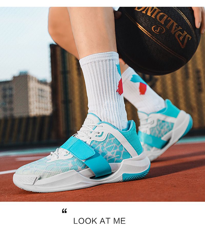 Basketball-Schuhe Herren im Sommer neue Herrenschuhe mit Stickstoff-Technologie, niedrige, solide Sportschuhe für Jungen_voghion.com