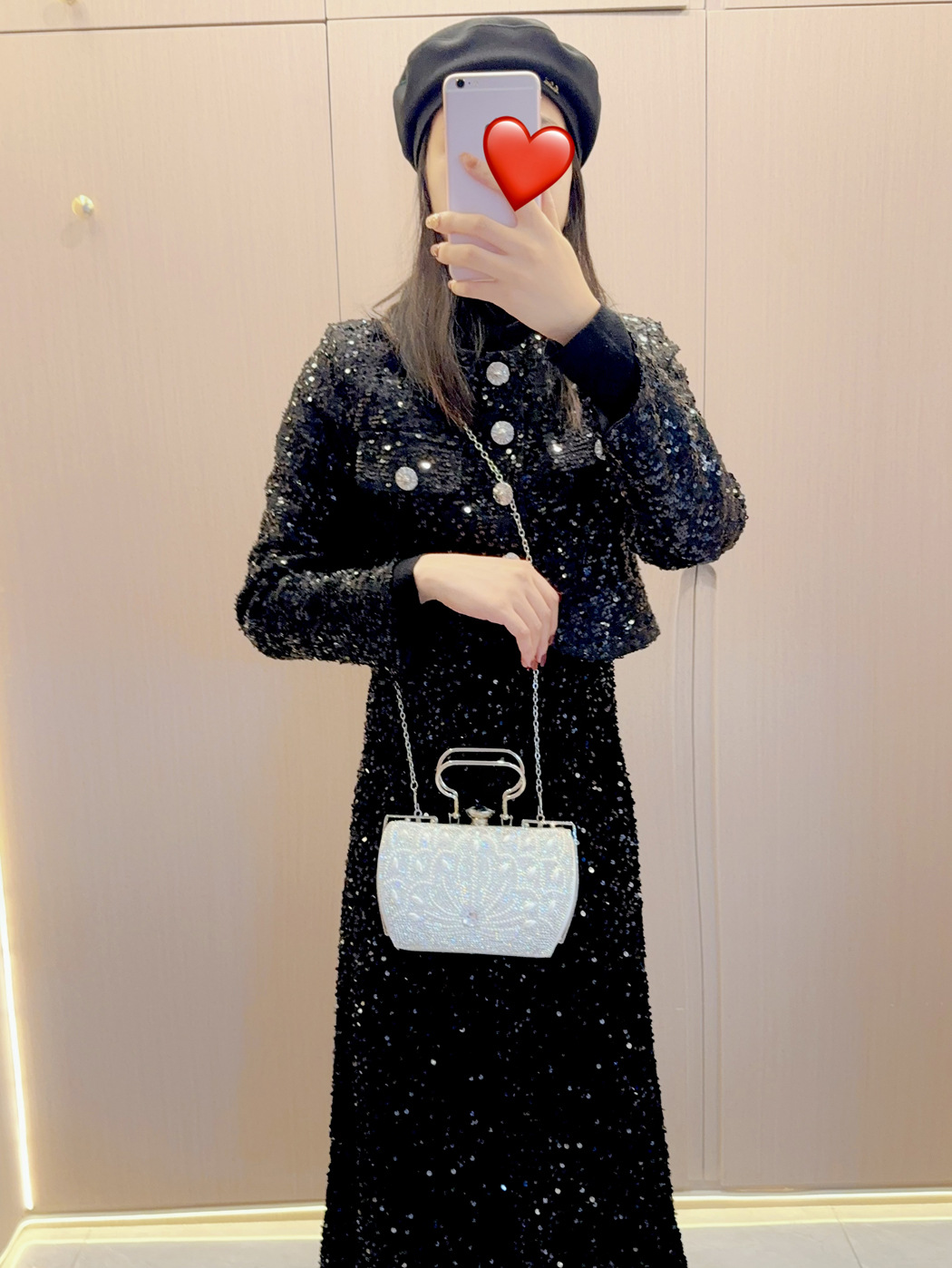 Nouveau sac à main de mariage d'équipe de barre avec le sac de Banquet de bandoulière incrusté de diamant_voghion.com