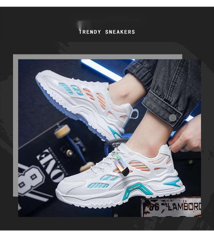 Scarpe da uomo sportive casual con suola spessa, versatili, estive, nuove, in mesh traspirante, versione coreana_voghion.com