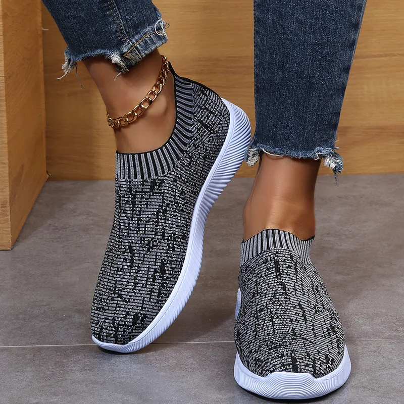 Socks Sneakers Fashion Breathable Casual Sneaker Summer Vulcanized Shoes Women Trainers Tenis Feminino Flats_voghion.com