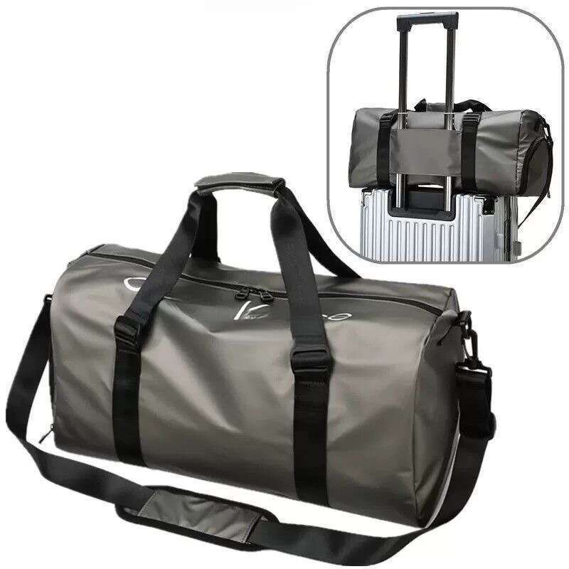Sports And Fitness Short Trip Men's Large-capacity Student Duffel Bag,_voghion.com