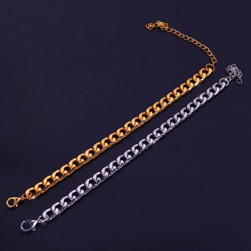 Hot Trendy Punk Style Titanium Vintage Personalized Stainless Steel Bracelet_voghion.com