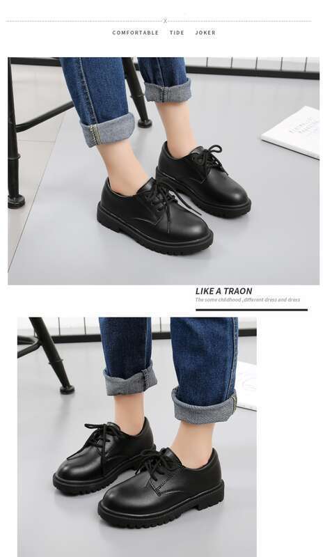XUANMU Scarpe per bambini Scarpe in pelle per ragazzi Scarpe morbide con suola per studenti Scarpe per bambini Ragazze Roupa Infantil Menina Zapatos Z0116_voghion.com