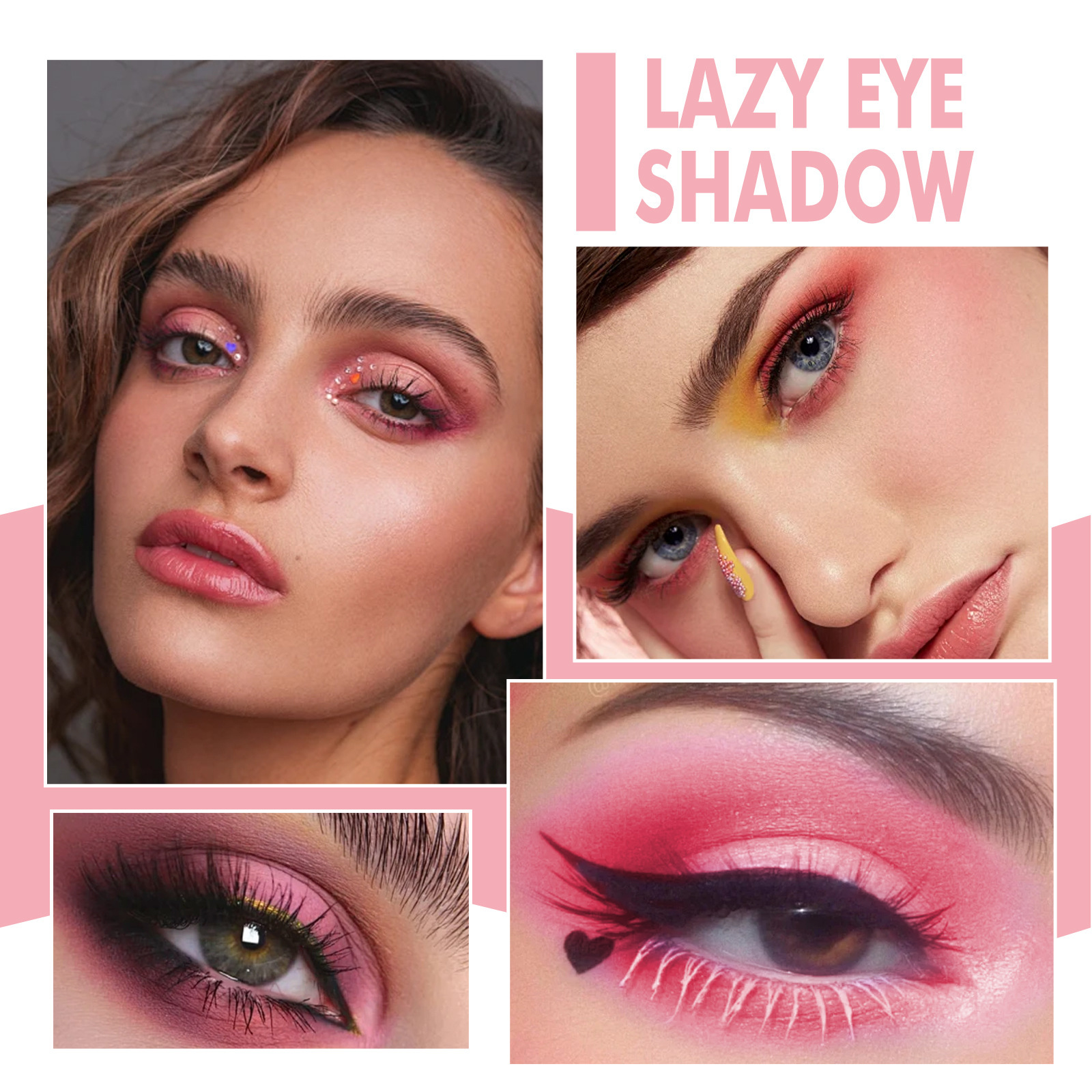 Eelhope kleine pilz serie natürliche farbe perlglanz matt anfänger täglichen make-up pailletten lidschatten_voghion.com