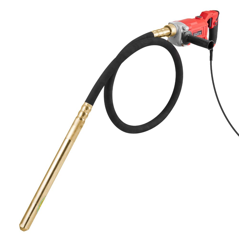 Handheld Concrete Vibrator, 950W Electric Vibrator 13000 VPM, Electric Concrete Vibrating Tool With 6.6ft / 2m Shaft Rod, Portable Pencil Cement Vi_voghion.com