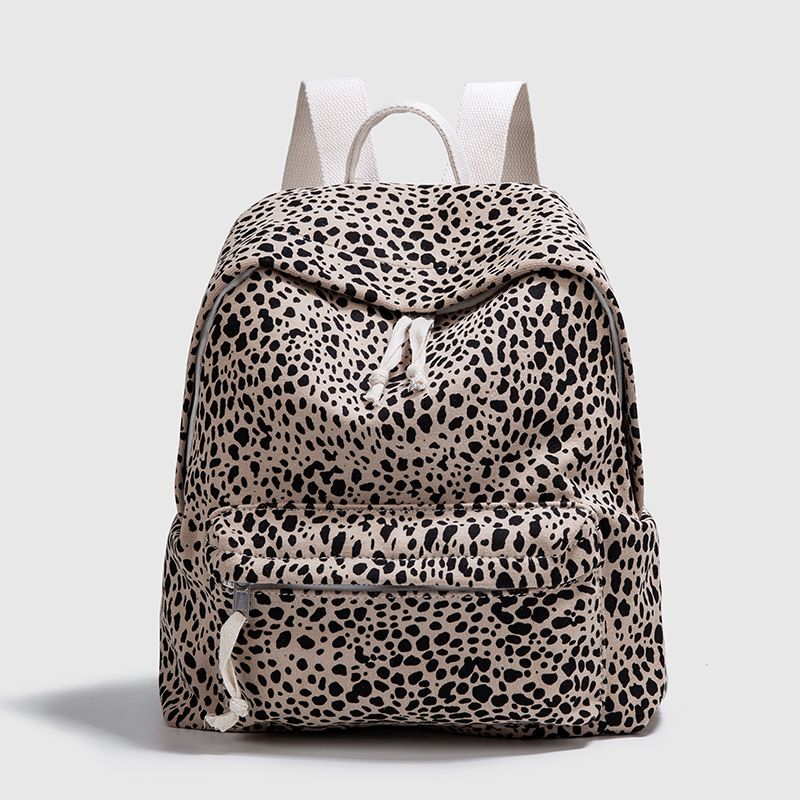 BM kleiner Blumenrucksack Canvas-Rucksack lässige Mode Damentasche_voghion.com