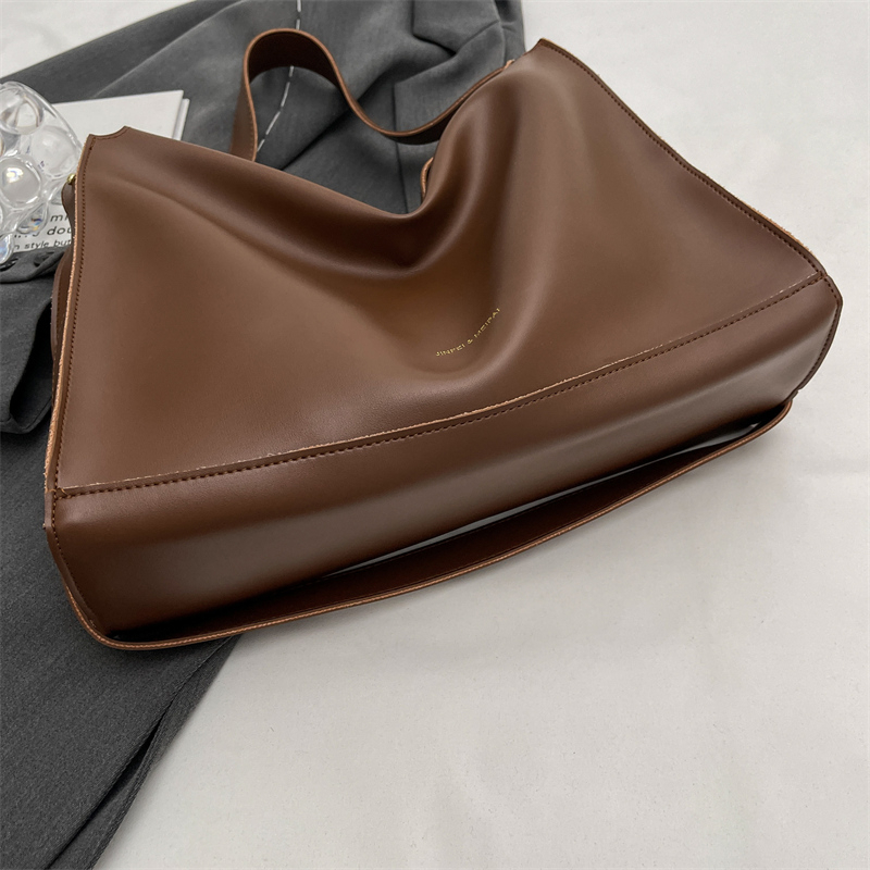 LEFTSIDE – sac à bandoulière en cuir pour femmes, grande capacité, tendance, sacs à main simples de styliste, 2023_voghion.com
