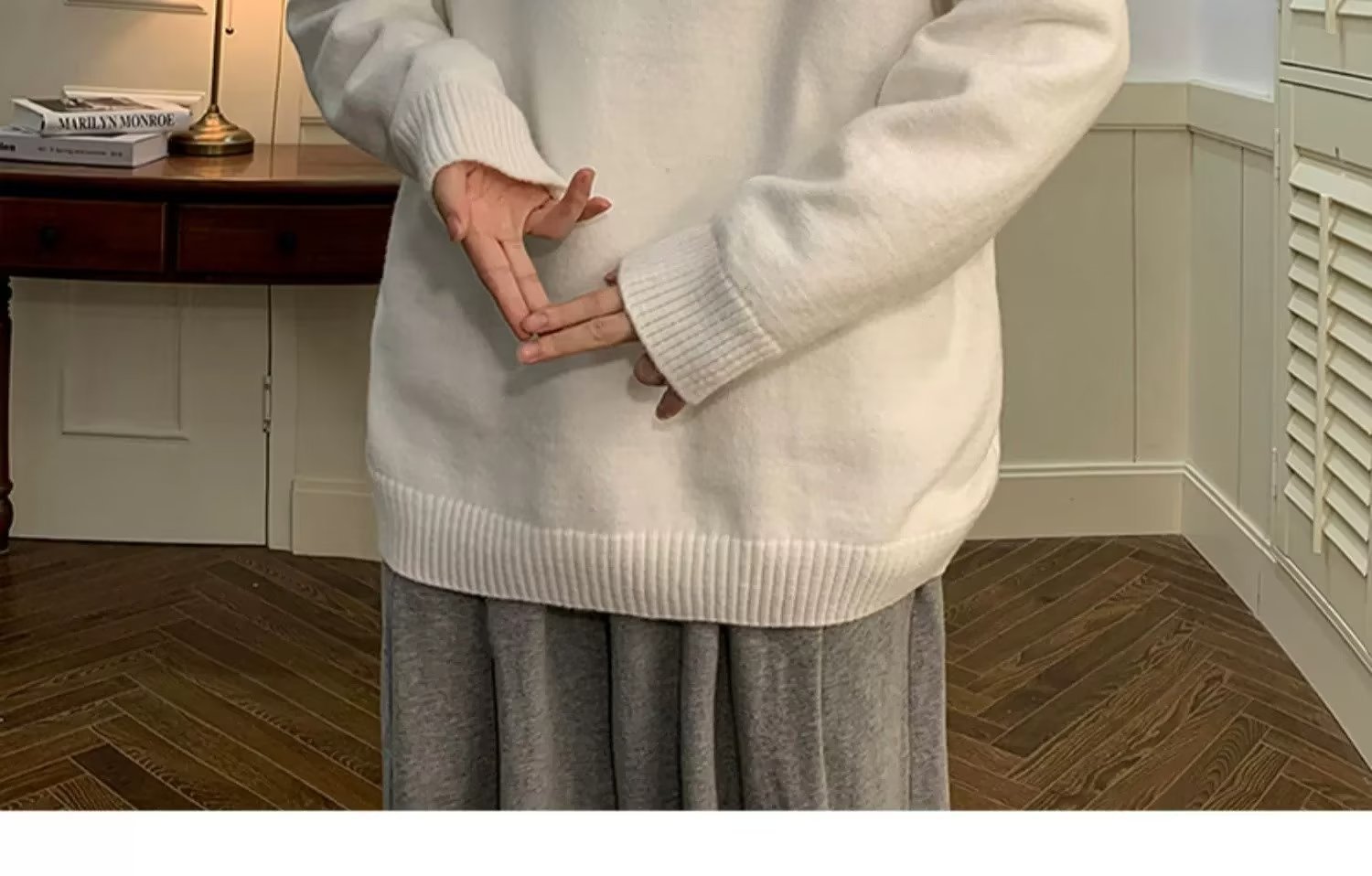 Herrenbekleidung Einfarbig Jungen Rollkragen Trend Herbst Und Winter Warm Mit Lockerem Lässigem All-Match-Strick_voghion.com