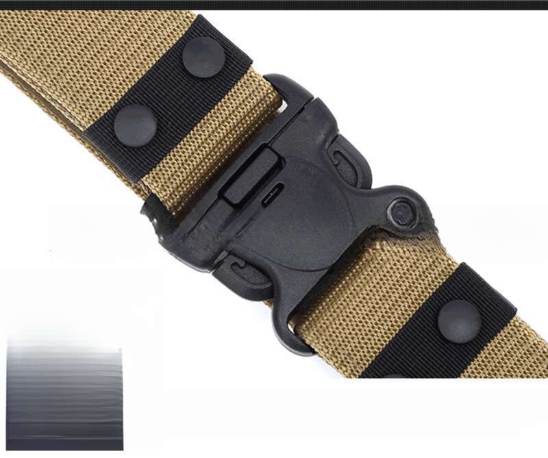 Belt High-end Blackhawk Tactical Outdoor Rescue Fan Nylon Canvas Military Training Belt Men's Tide Male_voghion.com