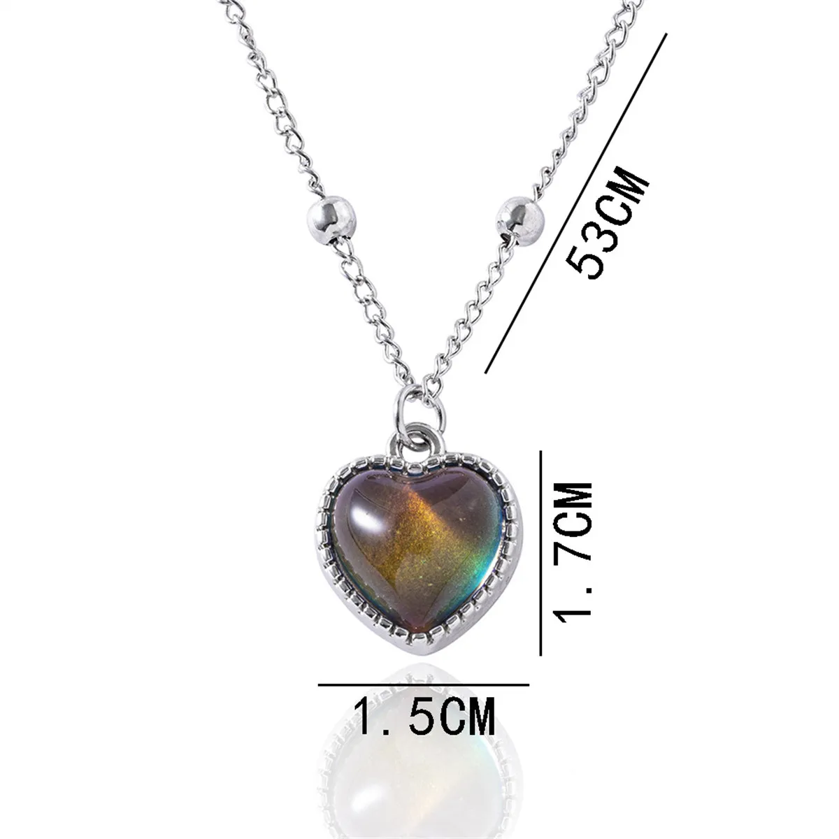 Catene Mood Colore Cambiante Collana Termocromica Gioielleria Dimagrante Circolazione Sanguigna_voghion.com