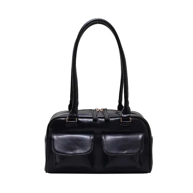 Dames satchel handtas van lakleer designer schoudertas rood_voghion.com