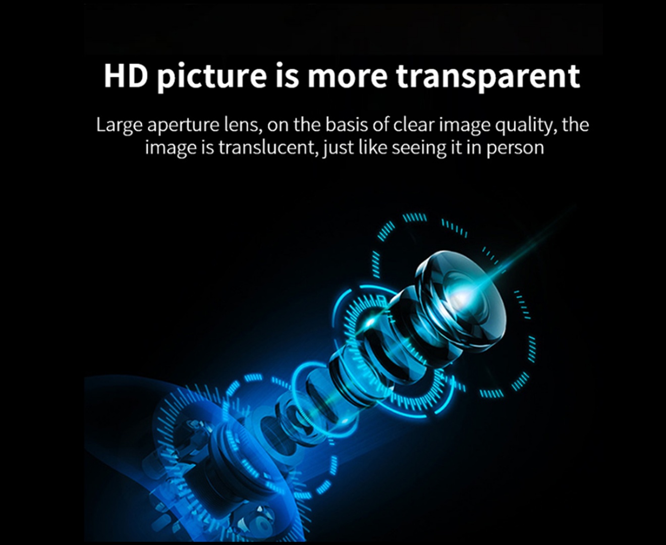 C01 6X 1080P Wireless Wifi Camera HD Two-way Voice Intercom Monitor_voghion.com