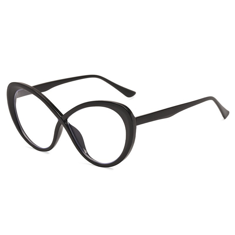 Hot Selling Elliptical Flat Glasses, Trendy Internet Celebrity, Same Style With Small Face Display, High Aesthetic_voghion.com