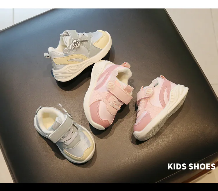 Småbarnssneakers Spädbarn Baby Utomhus Promenad Löpning Vinterskor Mjuka Sulor Halkfria Barn Pojke Flickor Sportskor Storlekar_voghion.com