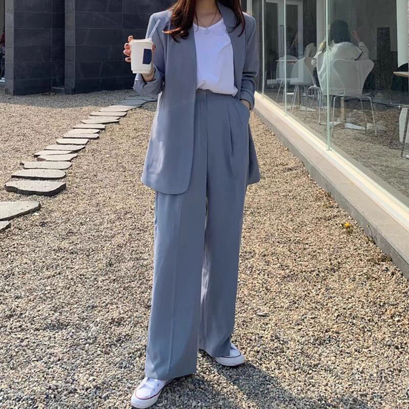 Women's Clothing Loose Casual Shoulder Pad Suit Jackets