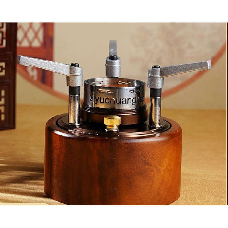 Self Pressurized Alcohol Picnic Windproof Outdoor Portable High Flame Stove, Gasifier, Camping, Tea, Boiling Water, Hot_voghion.com