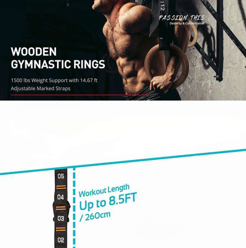 Come On Stage! Indoor Gymnastics Specific Birch Fitness Ring Set, Ushering In A New Trend Of Home Sports_voghion.com