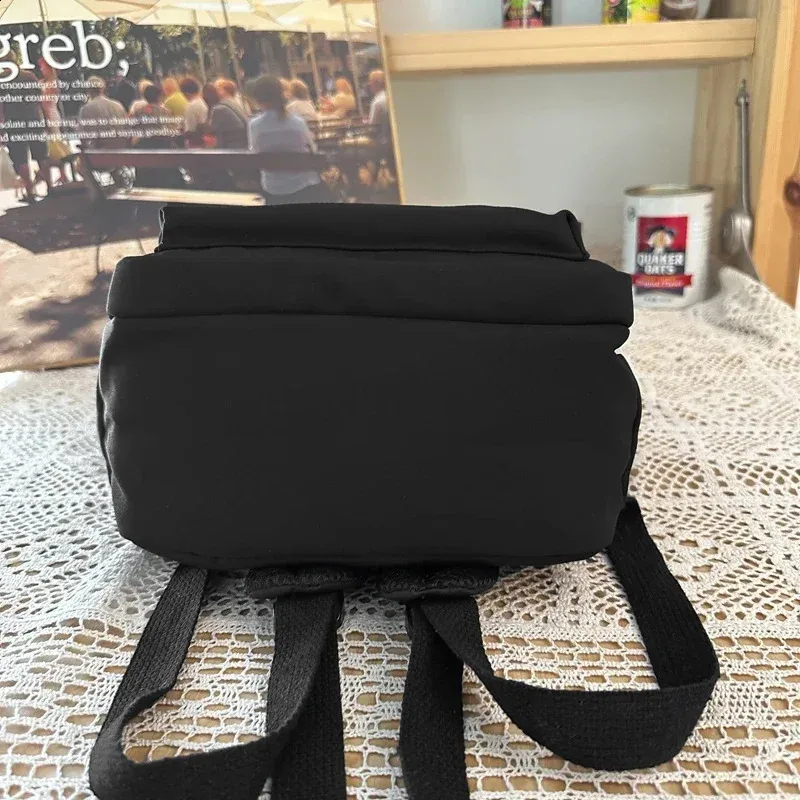 Large capacity casual waterproof nylon backpack fashionable elementary and middle school student bag 240820_voghion.com