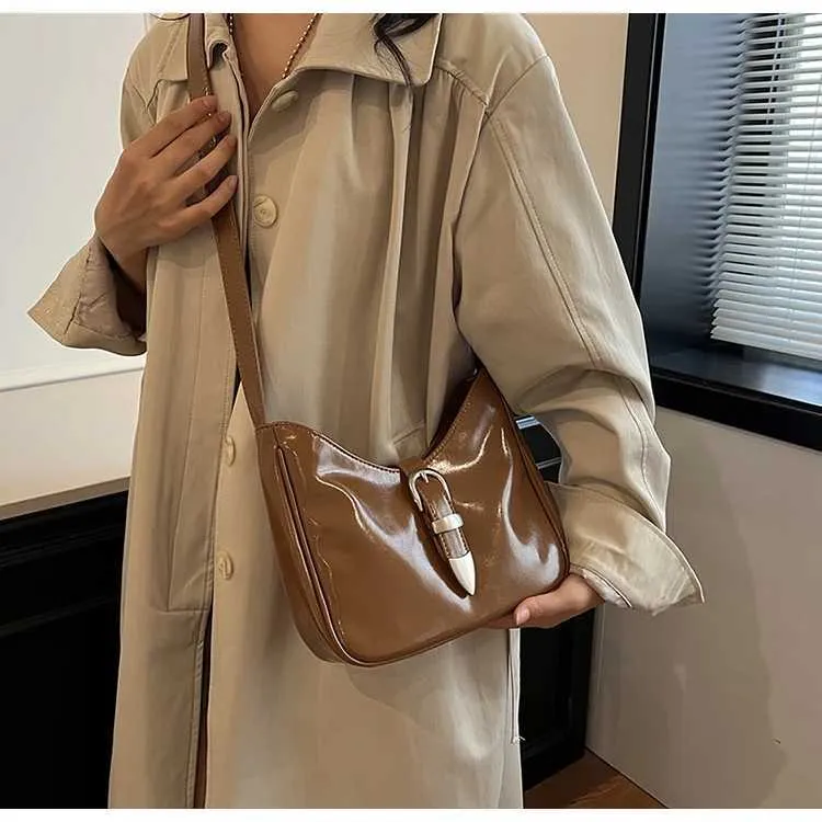 Elegante borsa da donna in PU, morbida pelle, casual, da viaggio, da donna, versatile, con tracolla, grande capacità_voghion.com