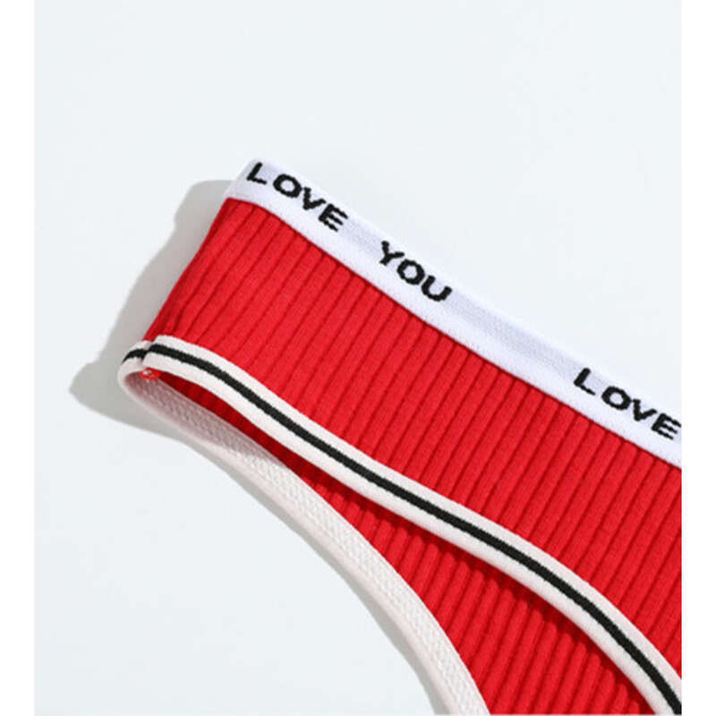 Nova tanga respirável média pura camiseta sexy nádegas levantamento algodão virilha calças triângulo femininas_voghion.com