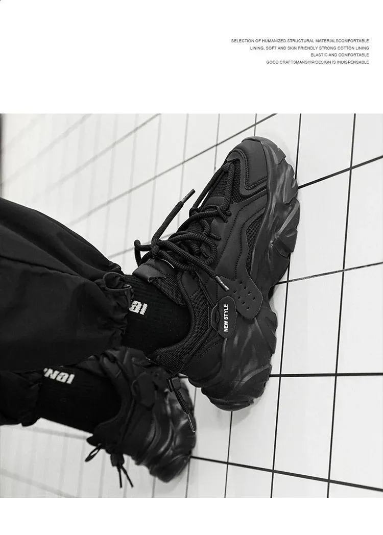 Uomo Running Old Dady Shock Absorption Light Jogging Sneakers per Uomo Outdoor Casual Walking Sport Tennis Scarpe 240809_voghion.com