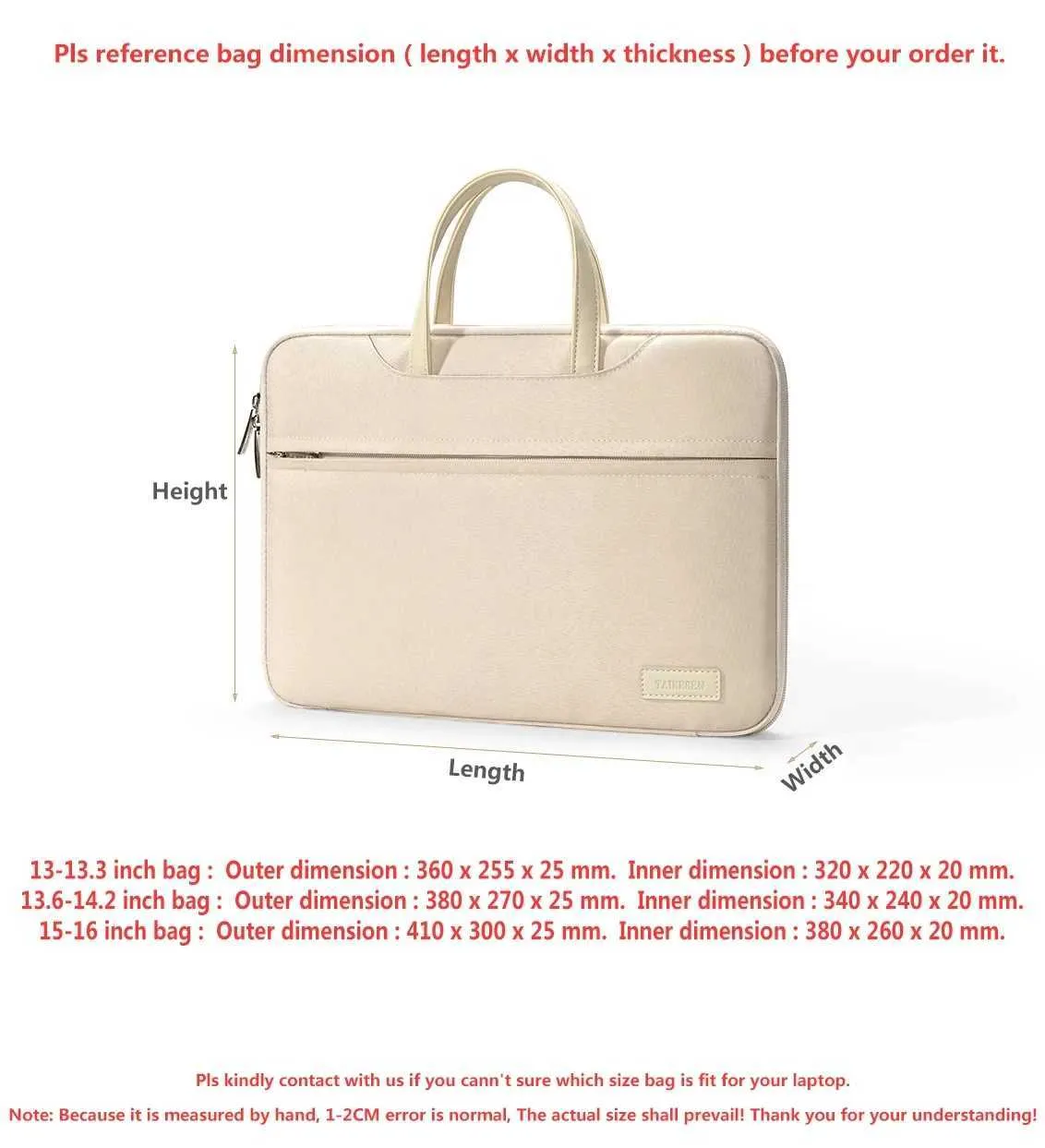 Borsa per notebook da donna elegante 13,3 14 16 pollici portatile custodia per laptop libro Pro custodia borsa valigetta borsa da viaggio C24111_voghion.com