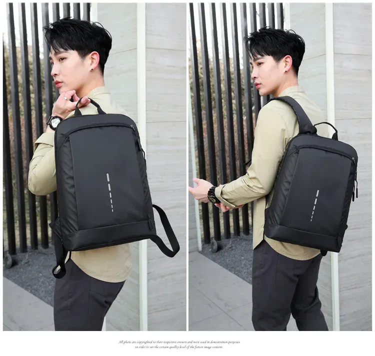 Waterproof Ultra Lightweight Back For Men Backpacks Book Bag Men's Stylish 15.6 Notebook Backpack_voghion.com