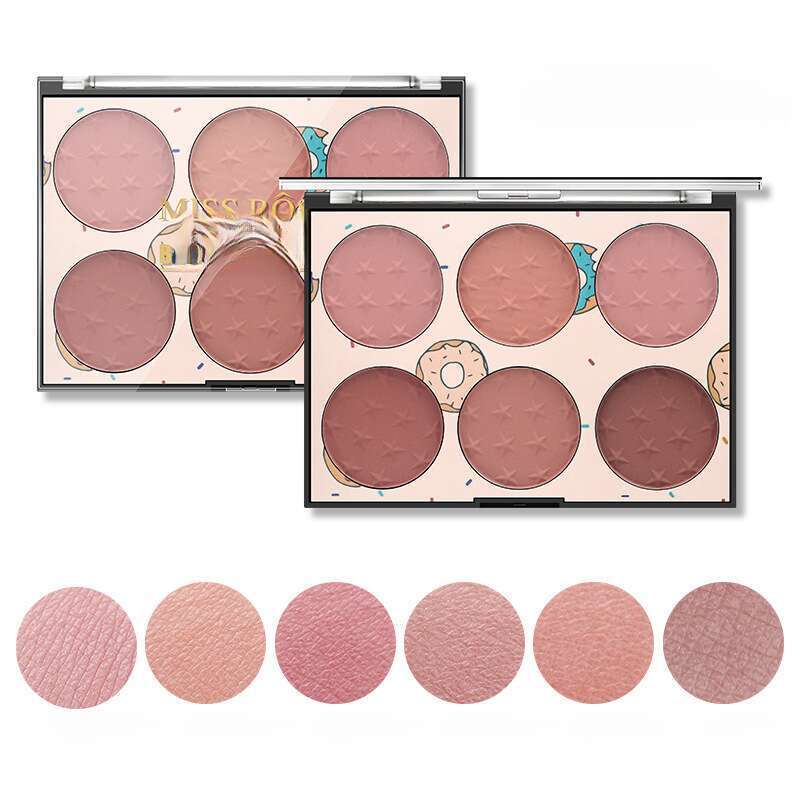 Fondotinta multicolore Blush Natural Red Palette illuminante per donna_voghion.com