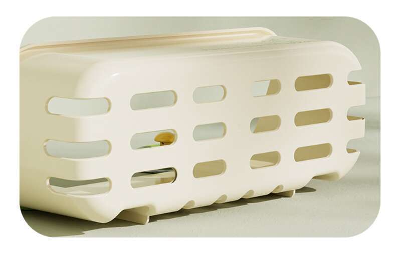 Saugbecher Dopamin Stot Buedzëmmer Toilettenartikelen Mauer Net perforéierte Kosmetik Stockage Rack_voghion.com