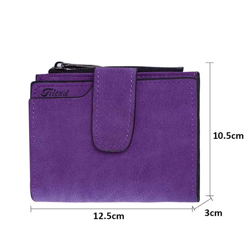 Borsa da donna semplice retrò in pelle PU porta carte di credito borsa da ragazza piccola borsa da donna Bolsa Feminina_voghion.com