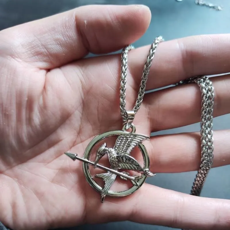 Collane con ciondolo, personalità della moda europea e americana, retrò, versatile, collana con uccello beffardo, uomo e donna, alla moda_voghion.com
