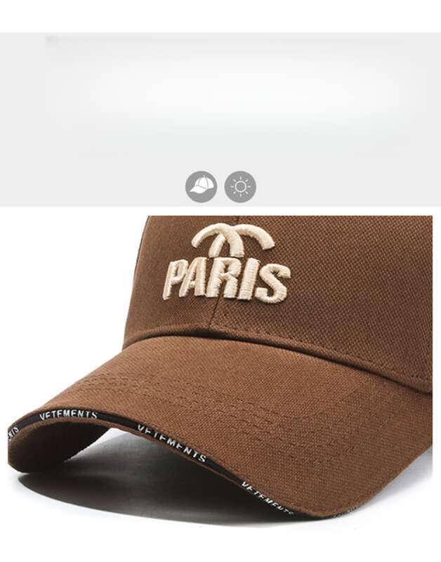 Gorra de béisbol de abuela con letras bordadas y aroma de pico de pato para hombre, nueva, seleccionada a mano para primavera y otoño._voghion.com