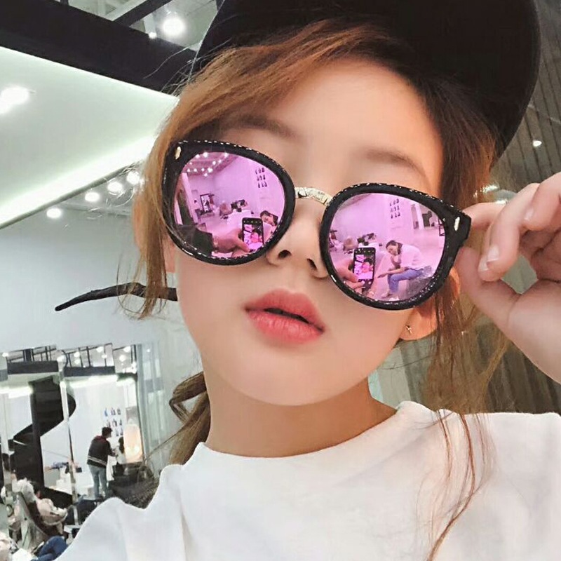 Mother&Kids Children's glasses Boys sunglasses Girls Fashion Personality Sunglasses Reflective sunglasses trend_voghion.com