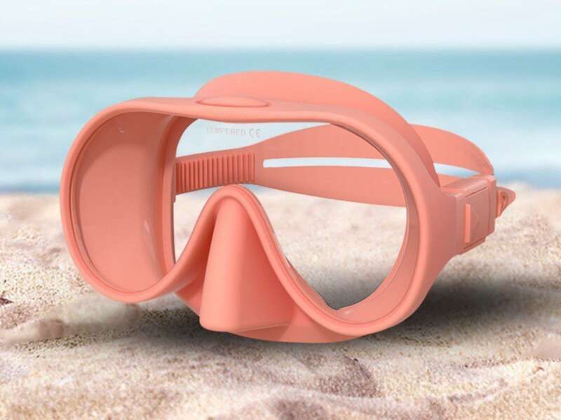 Professional Training: Scuba Diving Goggles, Anti Fog Panoramic Frame, Liquid Silicone Adult Snorkeling Equipment_voghion.com