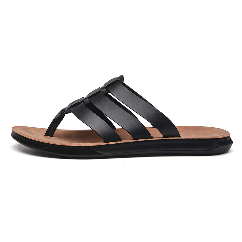 Unschlagbare Qualität Sommer Neue Mode Trend Herren Fischgräten Hausschuhe_voghion.com