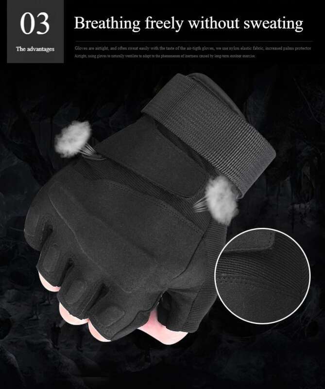 Special Forces Tactical Black Hawk Full Finger Outdoor Sports Motorrijden Fitness Antislip Bergsporthandschoenen_voghion.com