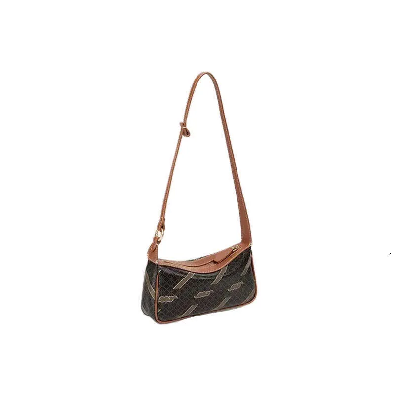 Borsa a tracolla da donna con stampa retrò, design originale del marchio, classica, per il tempo libero, per i pendolari, per le donne, borsa ascellare_voghion.com