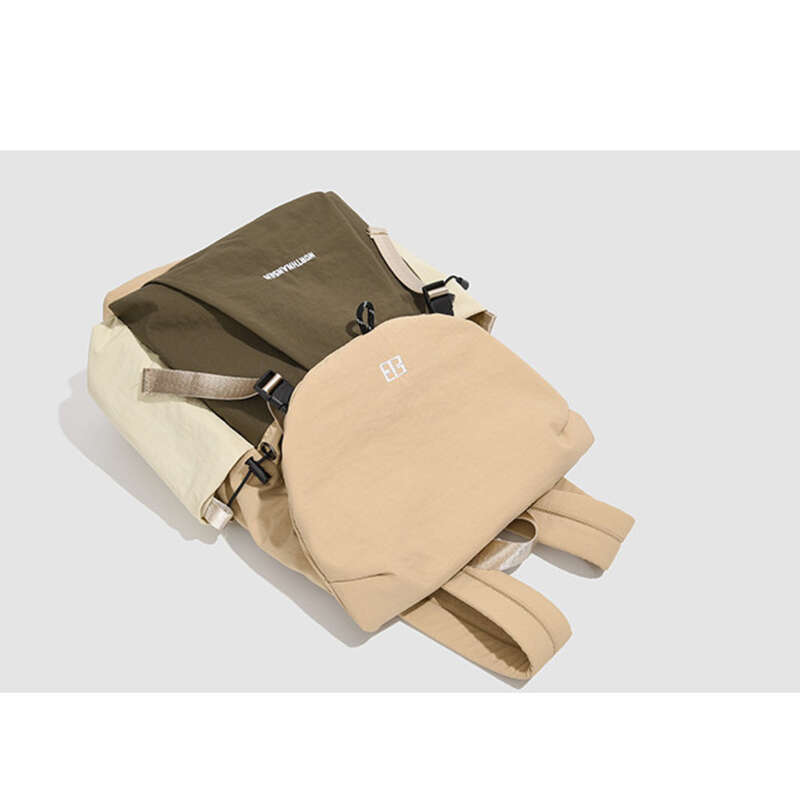 Leichter Outdoor-Reiserucksack mit großem Fassungsvermögen und Kontrastfarbe für Pendler und Studenten._voghion.com