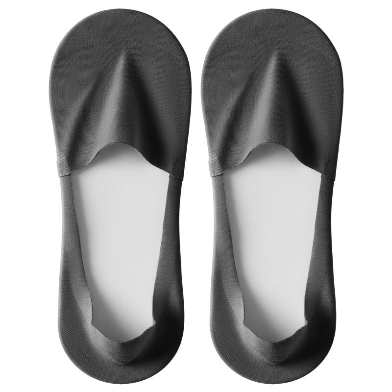 2025e 100% Men's No-Show Summer Thin Pure Cotton All-Cotton Antibacterial Breathable Silicone Non-Slip Invisible Socks For Men_voghion.com
