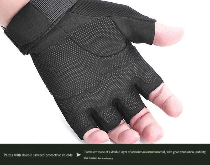 Special Forces Tactical Black Hawk Full Finger Outdoor Sports Motorrijden Fitness Antislip Bergsporthandschoenen_voghion.com