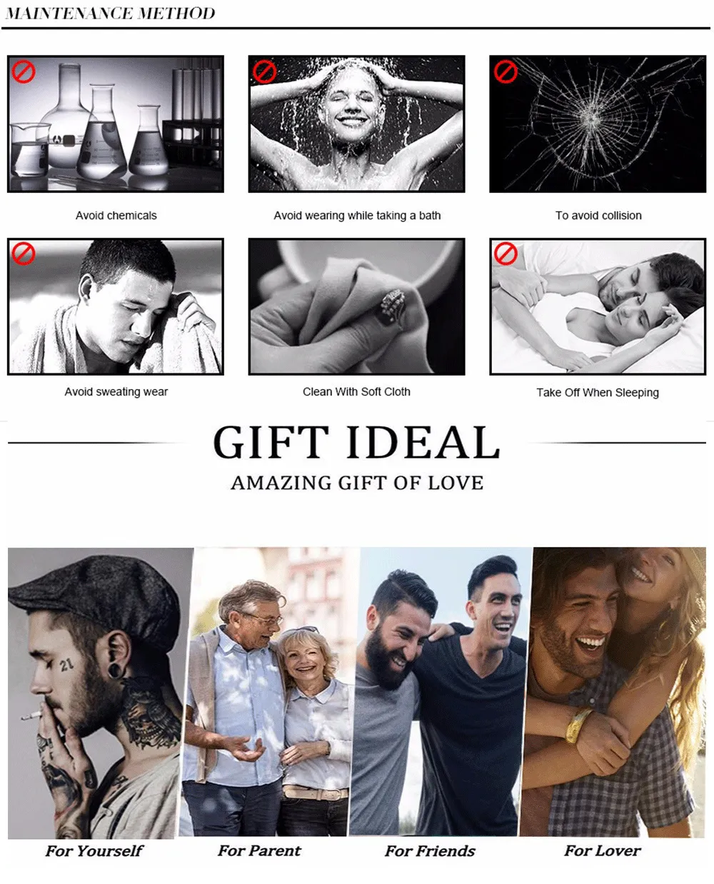 Ketten Mprainbow Cross Dog Tag Halskette für Männer Edelstahl Schwarz Weiß Rechteck Anhänger Halsketten Paryer Religiös_voghion.com