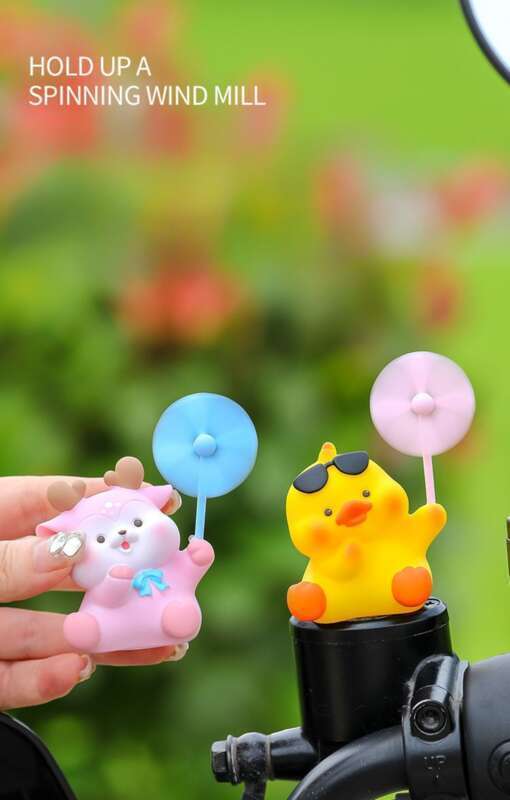 Electric Small Wind Cute Cartoon, Spinning Girl, Personalized Electric Scooter, Decorative Instrument Panel, Network,_voghion.com