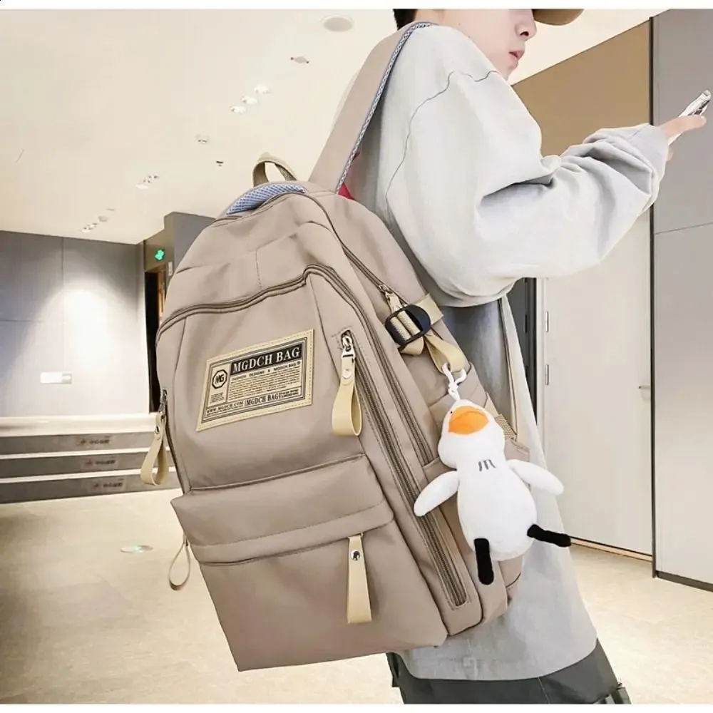 Damen Rucksack Aus Nylon Für Freizeit Uni Schule Und Reisen_voghion.com